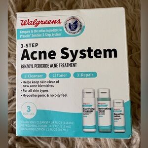 3-Step Acne System Benzoyl Peroxide Treatment